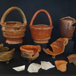 Ceramiekvondsten uit beerput 1052 uit het midden van de 18de eeuw